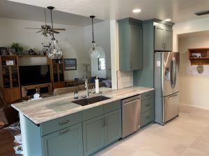 Kitchen Sink And Counters